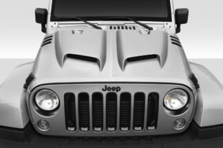 2007-2018 Jeep Wrangler JK Duraflex Rage Hood – 1 Piece