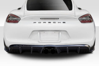 2014-2016 Porsche Cayman Duraflex Motox Rear Diffuser - 3 Piece