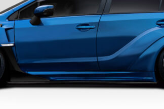 2015-2020 Subaru WRX STI Duraflex VRS Wide Body Side Side Skirt Rocker Panels - 6 Piece