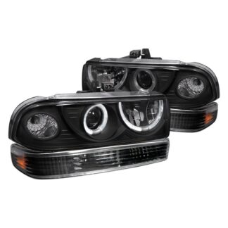 Projector Headlight & Led Bumper Light Combo | 98-02 Chevrolet S10
