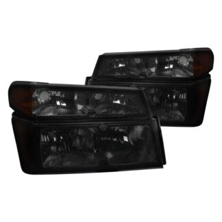 Headlight And Corner Light Set – Smoked | 04-12 Chevrolet Colorado