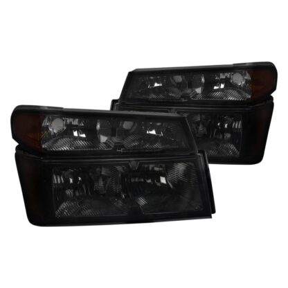 Headlight And Corner Light Set - Smoked | 04-12 Chevrolet Colorado