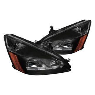 Crystal Housing Headlights – Black | 03-07 Honda Accord