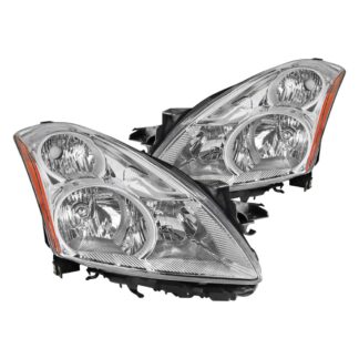 Headlights- Chrome | 10-12 Nissan Altima