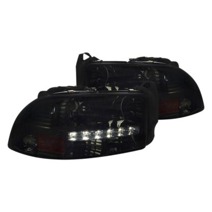 Smoked Headlight With Led | 98-03 Dodge Durango