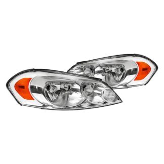 Euro Headlights - Chrome | 06-13 Chevrolet Impala
