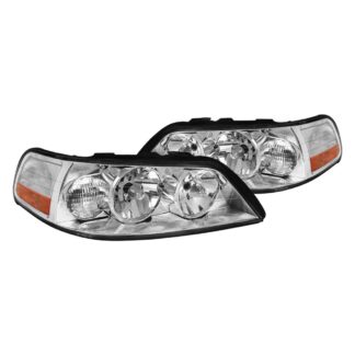 Headlights Chrome | 05-11 Lincoln Towncar