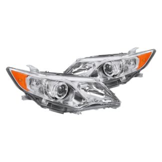Oe Style Projector Headlights- Chrome | 12-14 Toyota Camry