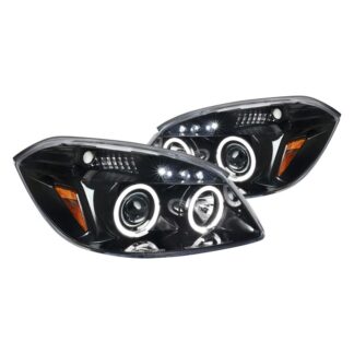 Projector Headlight Glossy Black | 05-10 Chevrolet Cobalt
