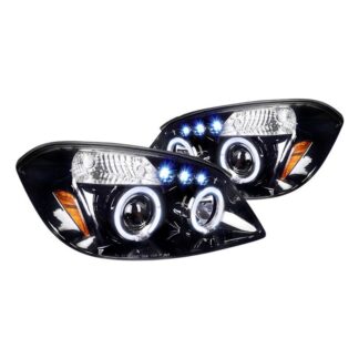 Smoked Lens Gloss Black Housing Projector Headlights | 05-10 Chevrolet Cobalt