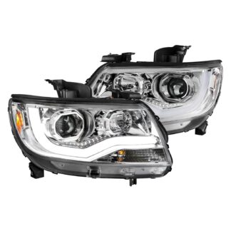 Led Projector Headlight Chrome With Clear Lens | 15-20 Chevy Colorado