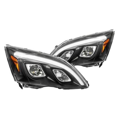 Projector Headlight Matte Black | 07-11 Honda Crv