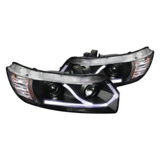 Led Projector Headlight Black Housing | 06-09 Honda Civic