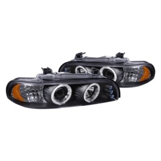 Halo Projector Headlight Black Housing | 96-03 Bmw 5-Series