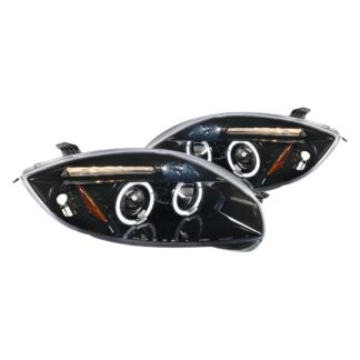 Projector Headlight Glossy Black | 06-11 Mitsubishi Eclipse