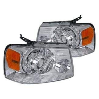 Retro Fit Projector Headlight Chrome Housing | 04-08 Ford F150