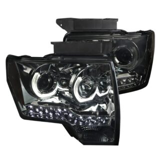 Headlights- Gunmetal | 09-14 Ford F150