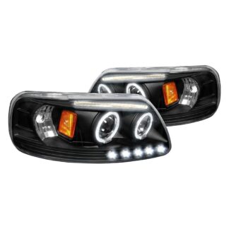 Halo Led Projector Black | 97-02 Ford F150