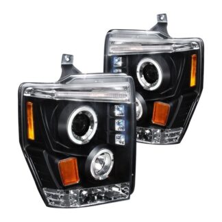 Halo Led Projector Black | 08-10 Ford F250