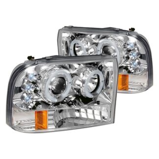 Halo Led Projector Chrome | 99-04 Ford F250