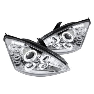 Halo Led Projector Chrome | 00-04 Ford Focus
