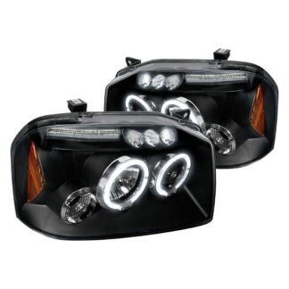 Halo Led Projector Black | 01-04 Nissan Frontier