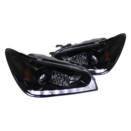 Glossy Black Projector Headlight With Led | 01-05 Lexus Is300