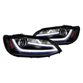 Projector Headlights Black | 11-12 Volkswagen Jetta