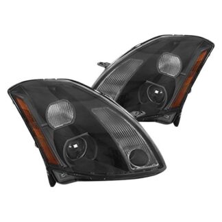 Projector Headlight – Black | 04-06 Nissan Maxima