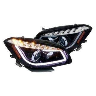 Projector Headlights - Glossy Black | 08-12 Chevrolet Malibu