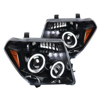 Projector Headlight Glossy Black | 05-07 Nissan Pathfinder