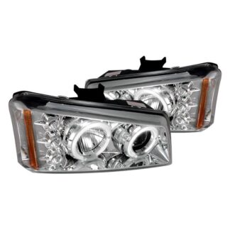 Halo Led Projector Chrome Does Not Fit Model With Body Cladding Kit | 03-06 Chevrolet Avalanche