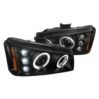 Halo Led Projector Black Does Not Fit Model With Body Cladding Kit | 03-06 Chevrolet Avalanche