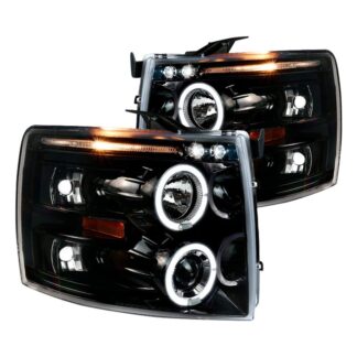 Dual Halo Led Pro Headlights | 07-13 Chevrolet Silverado