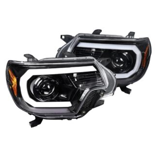 Projector Headlights- Black | 12-15 Toyota Tacoma