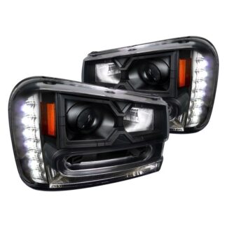 Projector Headlight Black Housing | 02-09 Chevrolet Trailblazer