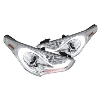 Projector Headlight Chrome | 12-15 Hyundai Veloster
