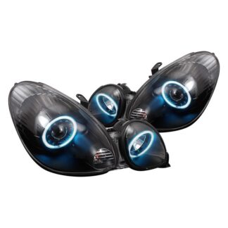 Ccfl Halo Projector Headlights Black | 98-05 Lexus Gs300