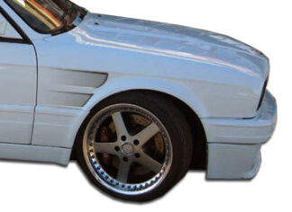 1984-1991 BMW 3 Series E30 2DR 4DR Duraflex GT Concept Fenders - 2 Piece