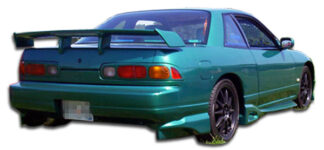 1989-1994 Nissan 240SX S13 HB Duraflex Vader Rear Add Ons Spat Bumper Extensions - 2 Piece (S)