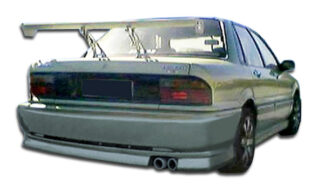 1989-1993 Mitsubishi Galant Duraflex Cyber Rear Bumper Cover - 1 Piece (S)