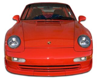 1995-1998 Porsche 911 Carrera 993 C2 C4 Targa Duraflex Club Sport Front Lip Under Spoiler Air Dam – 3 Piece
