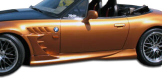 1996-2002 BMW Z3 E36/7 4 cyl Duraflex Vader Side Skirts Rocker Panels - 4 Piece