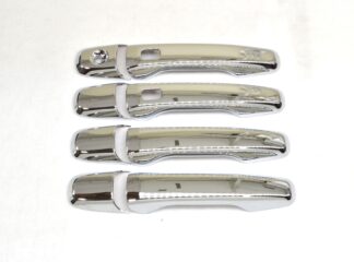 DH287 11-19 Ford Explorer W/ Smart Key 10 PCS Chrome Snap-on W/Tape Door Handle Cover