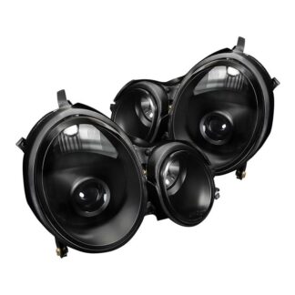 E Class Projector Headlight Black Housing | 00-02 Mercedes W210