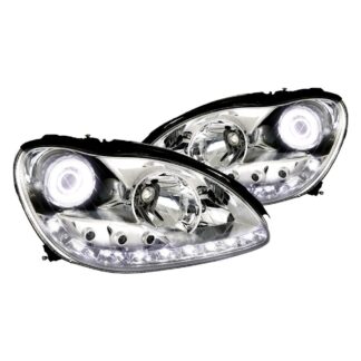 S-Class Projector Headlights – Chrome | 00-06 Benz W220
