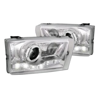 Led Projector Headlight Chrome Housing | 99-04 Ford F250