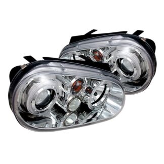 Halo Led Projector Chrome | 99-05 Volkswagen Golf