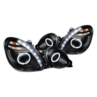 Halo Projector Headlight Black Housing - Not Compatible With Factory Xenon | 98-05 Lexus Gs300