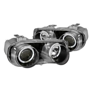 Halo Projector Headlights Black | 94-97 Acura Integra